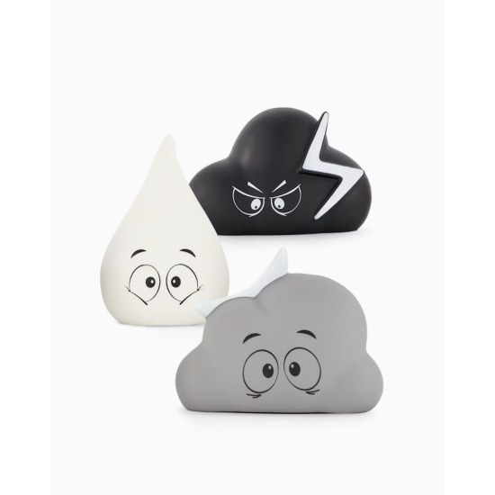 Twistshake 3x Cloud Squeeze Bath Toy Twistshake 3x Cloud Squeeze Bath Toy
