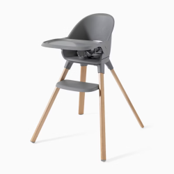 Twistshake Highchair Pastel Grey Twistshake Highchair Pastel Grey