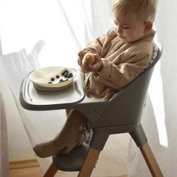 Twistshake Highchair Pastel Grey Twistshake Highchair Pastel Grey