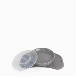 Twistshake Click-Mat с тарелкой Grey Twistshake Click-Mat с тарелкой Grey