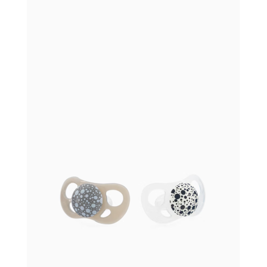 Twistshake knupīši 2gab 6+m Pastel Grey White Twistshake knupīši 2gab 6+m Pastel Grey White