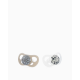 Twistshake knupīši 2gab 6+m Pastel Grey White Twistshake knupīši 2gab 6+m Pastel Grey White