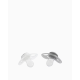 Twistshake knupīši 2gab 6+m Pastel Grey White Twistshake knupīši 2gab 6+m Pastel Grey White
