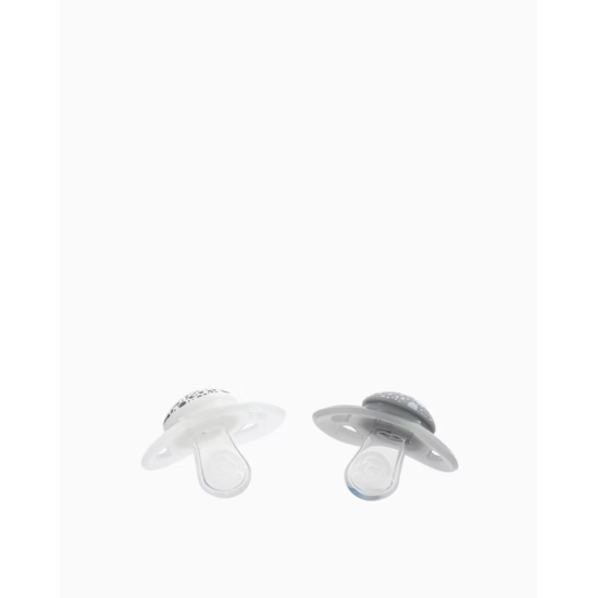 Twistshake knupīši 2gab 0–6 mēneši Pastel Grey White Twistshake knupīši 2gab 0–6 mēneši Pastel Grey White