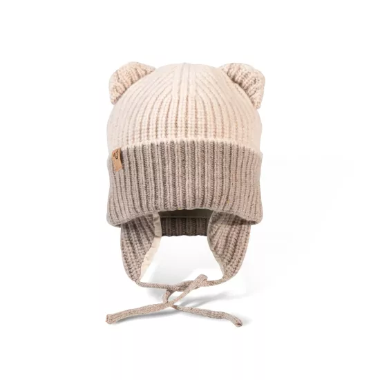 Fellhof Merino vilnas bērnu cepure FEUERKOGEL Gravel Fellhof Merino vilnas bērnu cepure FEUERKOGEL Gravel