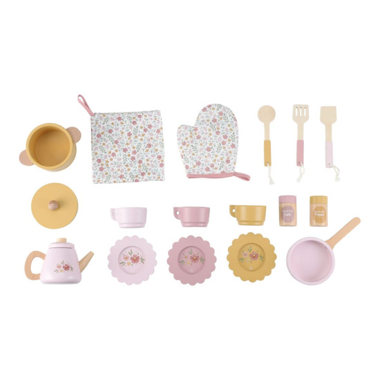 Little dutch Koka rotaļu virtuve ar skaņu `Pink` FSC Little dutch Koka rotaļu virtuve ar skaņu `Pink` FSC