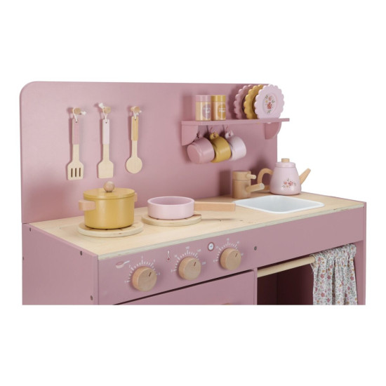 Little dutch Koka rotaļu virtuve ar skaņu `Pink` FSC Little dutch Koka rotaļu virtuve ar skaņu `Pink` FSC