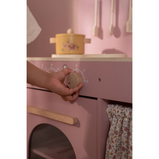 Little dutch Koka rotaļu virtuve ar skaņu `Pink` FSC Little dutch Koka rotaļu virtuve ar skaņu `Pink` FSC