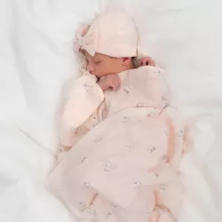 Livly Kittens Swaddle Bamboo