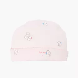 Livly Kokvilnas Cepure Kittens Ninni Hat Pink