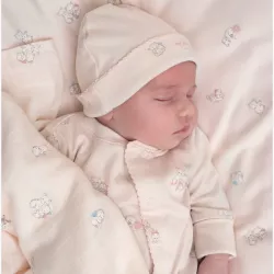 Livly Kokvilnas Cepure Kittens Ninni Hat Pink