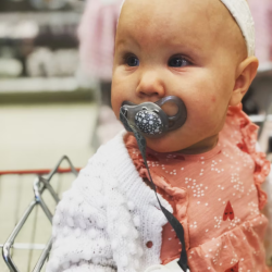 Twistshake Pacifier Clip Black