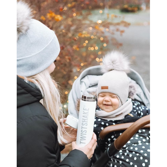 Twistshake Nerūsējošā tērauda termoss White