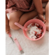 Twistshake bērnu bļodiņa Pastel Pink