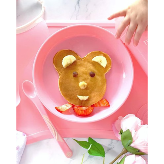 Twistshake bērnu barošanas karotītes 4m+, 2 gab., Pastel Pink