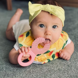 Twistshake Teether Cooler 3m+ Pastel Pink