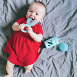 Twistshake Teether Cooler 3m+ Pastel Blue