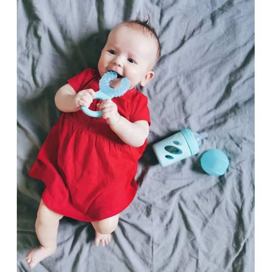 Twistshake Zobgrauznis Teether Cooler 3m+ Pastel Blue