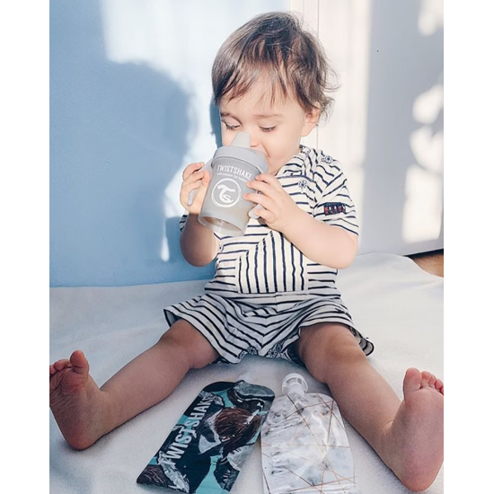 Twistshake Mini Krūze 230ml  Balta