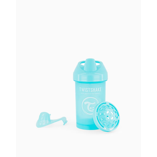 Twistshake Krūze Crawler Cup 300ml Pastel Blue