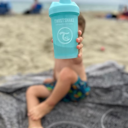 Twistshake Krūze Crawler Cup 300ml Pastel Blue