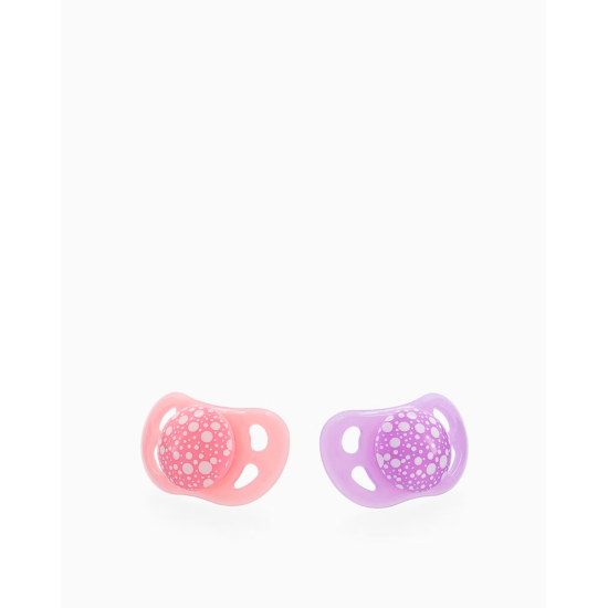 Twistshake knupīši 2gab 0–6 mēneši Pastel Pink Purple
