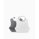 Twistshake Silikona Priekšautiņi Twistshake Infant Bibs 2-pack Grey/White