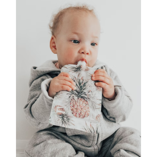 Twistshake atkārtoti lietojami barošanas maisiņi – 3 gab., 220 ml, augļi