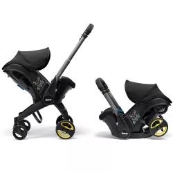 Doona I Nitro Black – autosēdeklis un rati 2 vienā