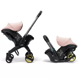 Doona I Blush Pink – autosēdeklis un rati 2 vienā