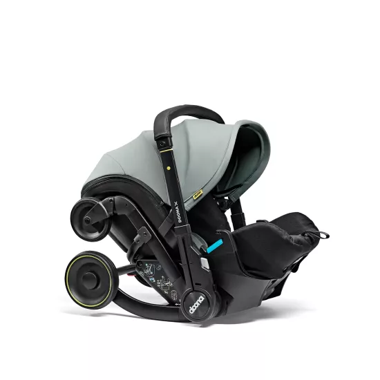 Doona X – Dusty Sage | Nākamās paaudzes autosēdeklis un rati 2 vienā