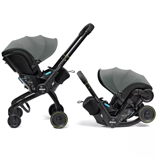Doona X – Slate Green | Nākamās paaudzes autosēdeklis un rati 2 vienā