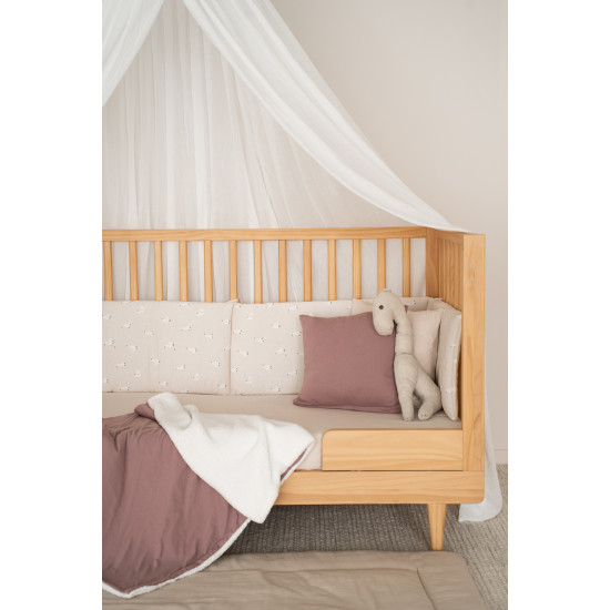 “Comfort Soft” mīkstās apmales bērnu gultiņai "Little Goose"