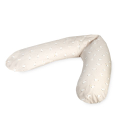 Maternity and nursing pillow (horseshoe) "Little Goose"