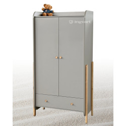 Divdurvju Skapis Ingvart Nika Cold Beige/Natural