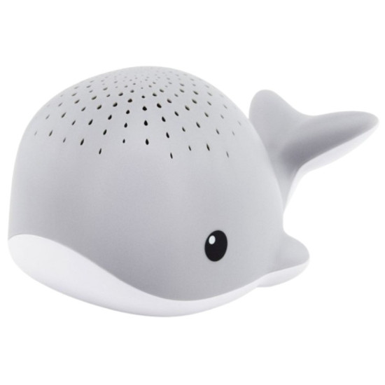 ZAZU Wally – Muzikālā nakts lampa un projektors Valis, pelēks