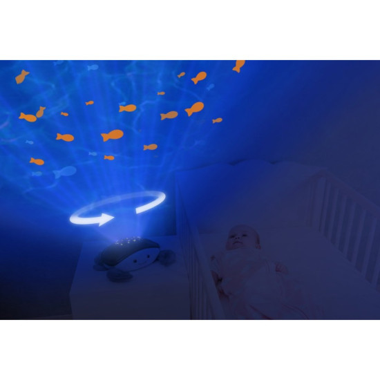 ZAZU Cody – Muzikālā nakts lampa un projektors Krabis