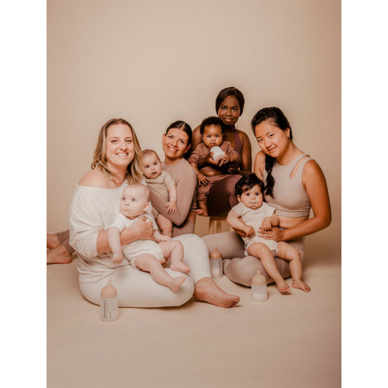 Zero.zero barošanas pudele pret kolikām MEDIUM 180 Ml - Adapative Flow