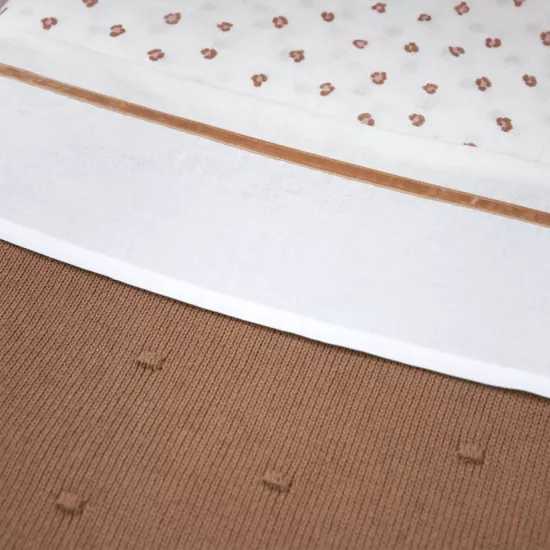 Meyco Baby muslīnu autiņu komplekts Mini Panther Soft Pink (3 gab., 70x70 cm)