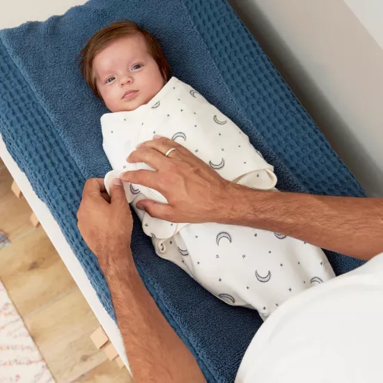 Mayco Baby Moon Indigo Autiņš ietīšanai 0-3m