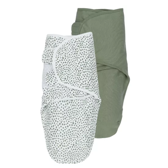 Mayco Baby Cheetah Forest Green Autiņš ietīšanai 2gab 0-3m