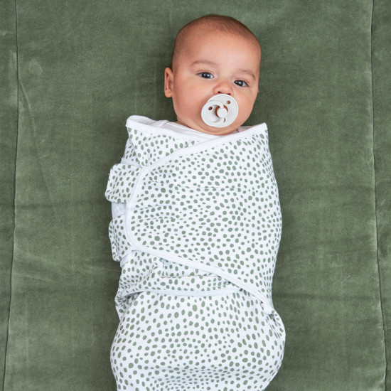 Mayco Baby Cheetah Forest Green Autiņš ietīšanai 2gab 0-3m