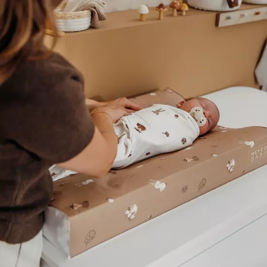 Mayco Baby Forest Animals Sand Autiņš ietīšanai 2gab 0-3m