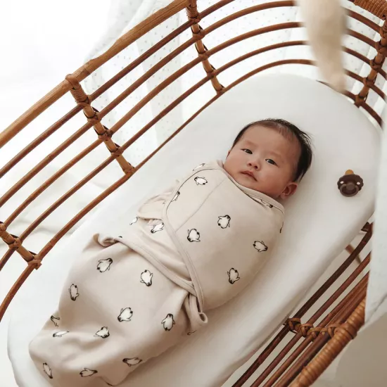 Mayco Baby Penguin Soft sand Autiņš ietīšanai 0-3m