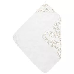 Meyco Baby Vannas dvielis ar kapuci Branches Sand 90x90cm