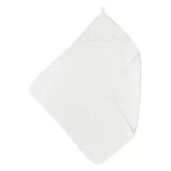 Meyco Baby dvielis ar kapuci terry Ruffle Offwhite 80x80cm