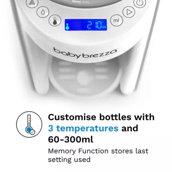 BabyBrezza Formula Pro Advanced Piena maisījuma gatavotājs Allwhite