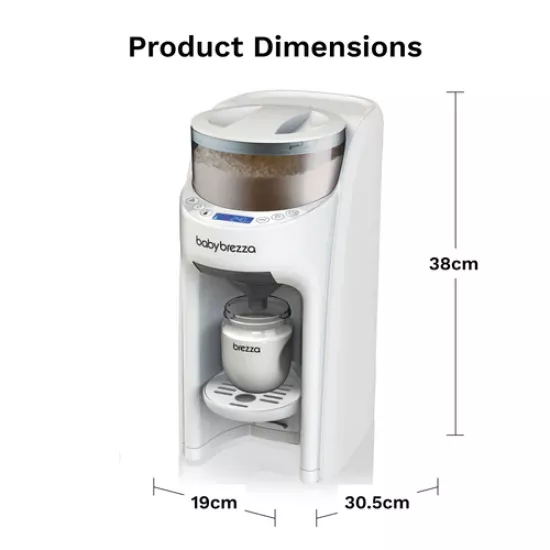 BabyBrezza Formula Pro Advanced Piena maisījuma gatavotājs Allwhite