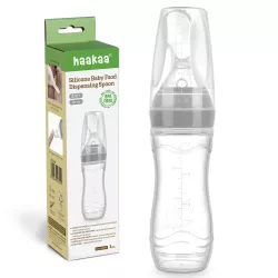 Haaka ложка-дозатор для детского питания - Grey