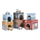 Little Dutch Celtniecības Kubiņi ´Stacking Blocks with Cars´ FSC
